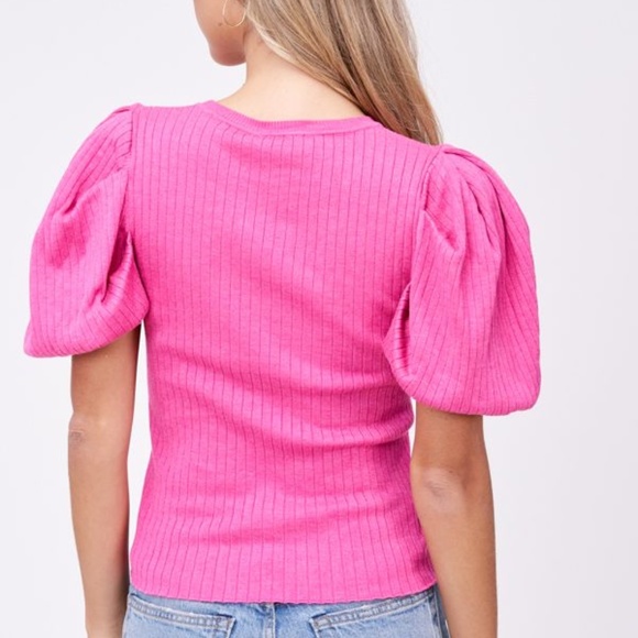 EN SAISON Solange Rib Knit Top - Picture 4 of 4